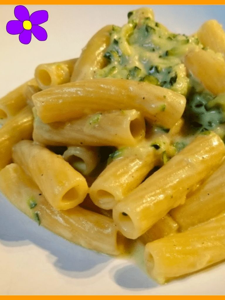 Pasta cremosa con le zucchine