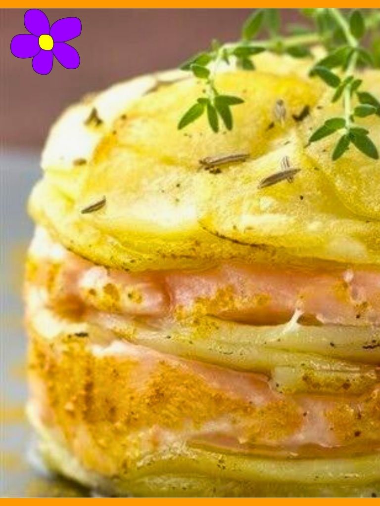 Salmone e patate al forno