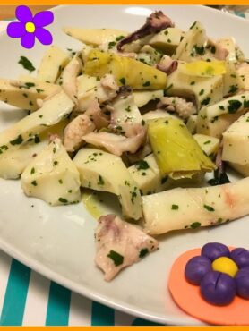 Insalata di seppie e carciofi