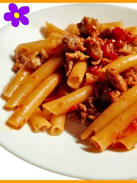 Pasta con salsiccia